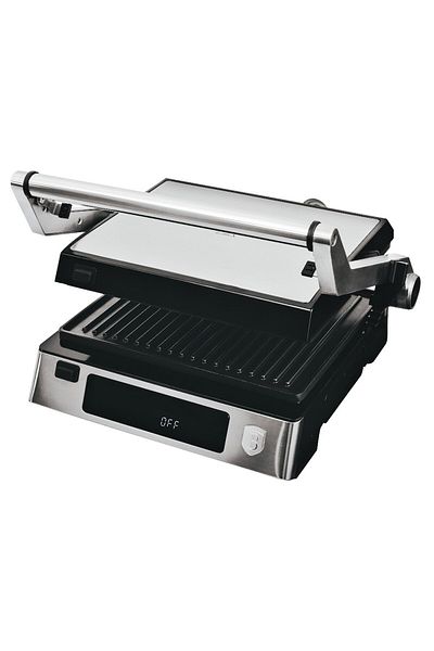 Berlinger Haus Electric contact grill with non-stick surface 2000 W Stainless steel