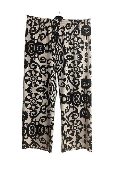 Hayalet Relaxed Fit Cotton Viscose Casual Trousers