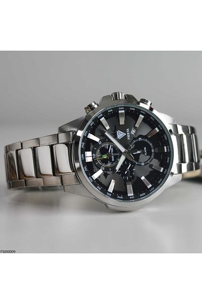 Fiesta Fs000009 Men's Wrist Watch with Steel Band