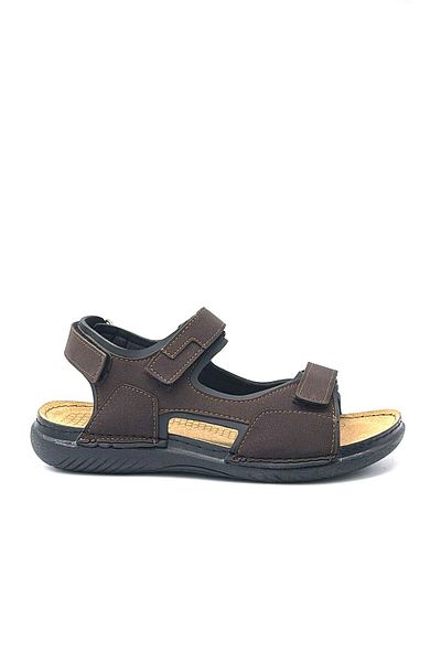 KİNDEP Ανδρικά σανδάλια Kindep Carlaverde Double Band Confort ΚΑΦΕ