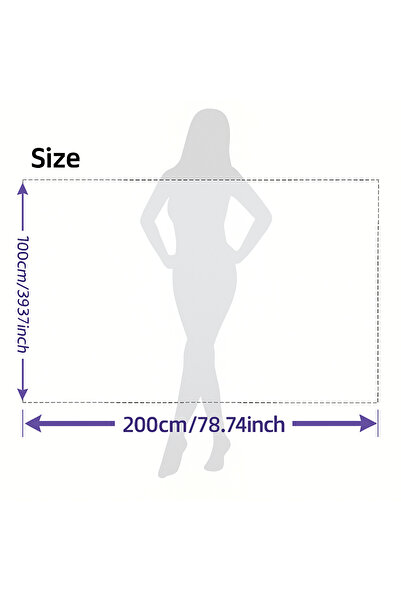 Fabienne Oversized 2Pc Beach Towel 100x200cm Microfiber Pool Towel Soft & Large Bath Sheet, Spa Towel