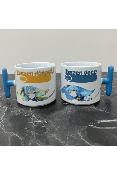 Define Moyas Genshin Impact Eula Mug Cup - Genshin Impact Sunny Night Series
