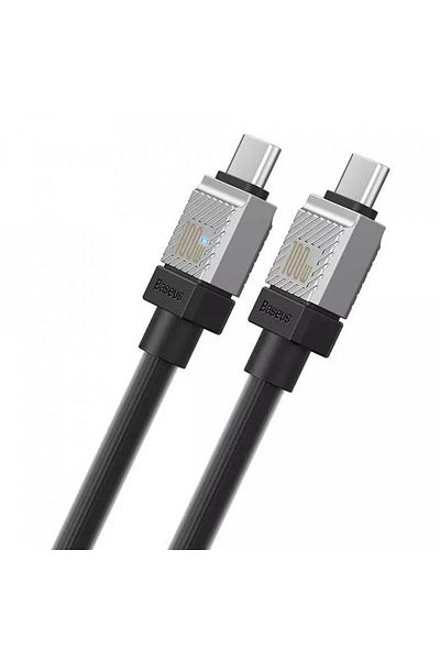 Baseus Data Cable Type-C to Type-C Super Fast Charging PD100W, 2m CoolPlay Series, Negru