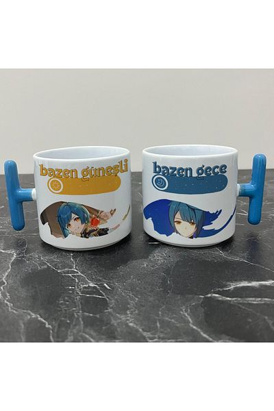 Define Moyas Genshin Impact Xingqiu Mug Cup - Genshin Impact Sunny Night Series