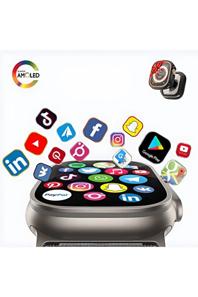LEERFEI Watch Ultra 2 Pro Max Wifi Android Akıllı Saat