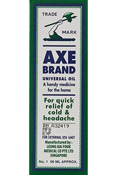 Axe Oil for Instant Pain, Cold and Headache Relief, 56ml