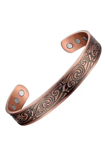 XTERRA 99.99% PURE COPPER THERAPEUTIC MAGNETIC BRACELET | Model VS33 *