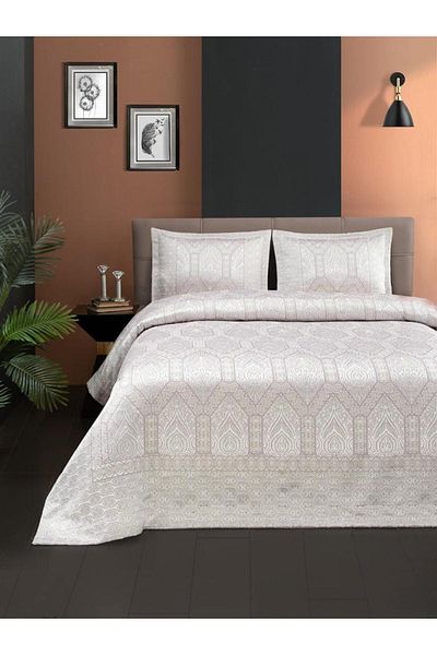 Karna Home Jacquard Grena Bedspread Set