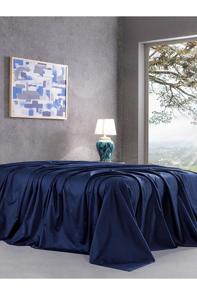 Karna Home Double Classic Cotton Satin Sheet