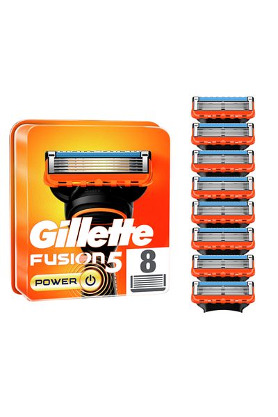 Gillette Fusion Power Replacement Blades, 8 pcs