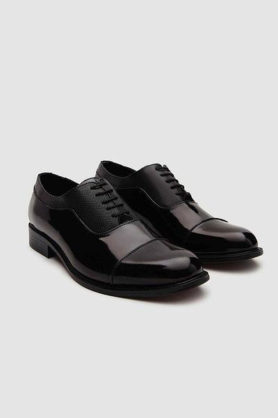D'S Damat Ds Groom Black Tuxedo Shoes