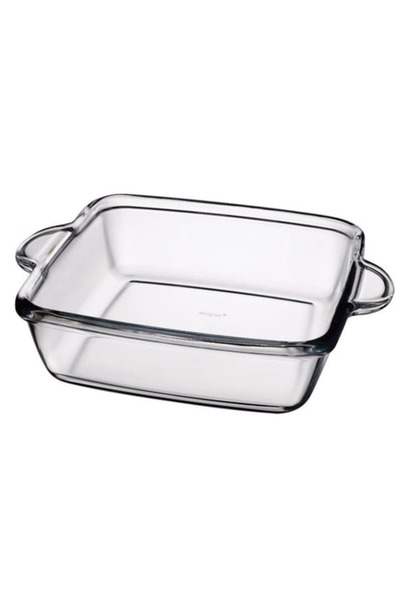 Borcam Vas pătrat rezistent la căldură cu mâner