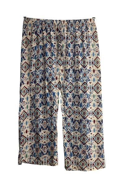 Hayalet Relaxed Fit Cotton Viscose Casual Trousers