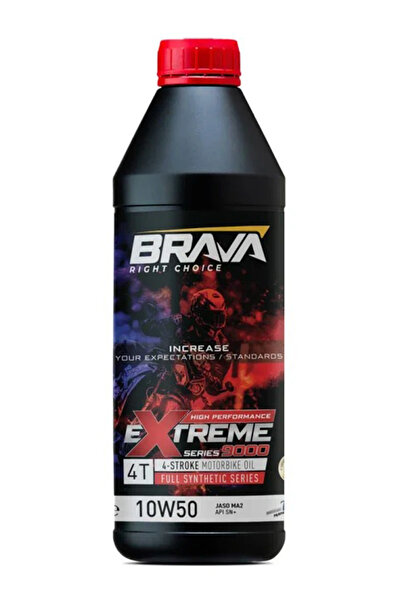 Brava EXTREME 9000 4T 10W50 1 LT MOTOR YAĞI