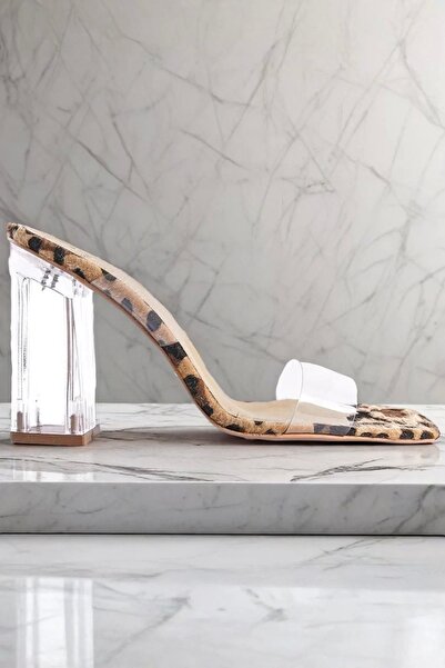 PayBuy Women's Elegant Shoes Transparent Heeled Slippers Special Design Evening Dress Shoes