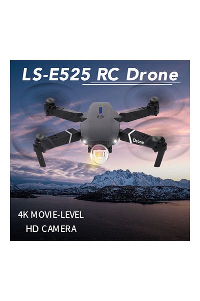 EGG Camera Drone Wifi Fpv 4k Headless Mode Dual Camera Drone 3 Batteries Black