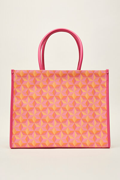 Ted Baker Oblique Monogram Alışveriş Çantası