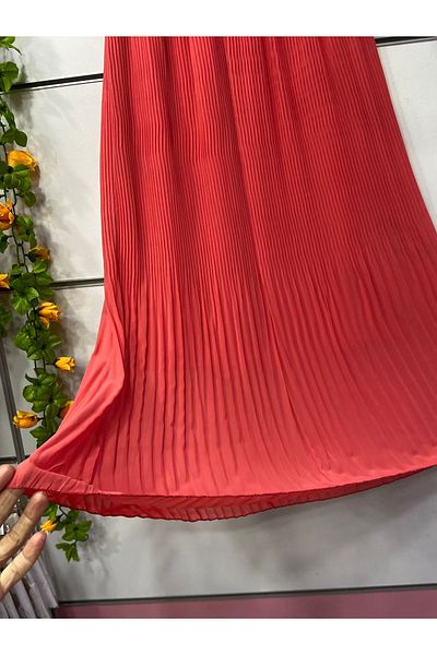 edu collection Frequent Pleated Chiffon Skirt