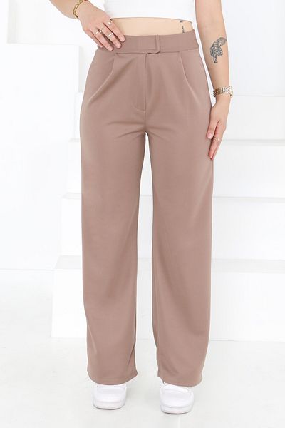 TOFİSA Palazzo Pants Mink - 27077