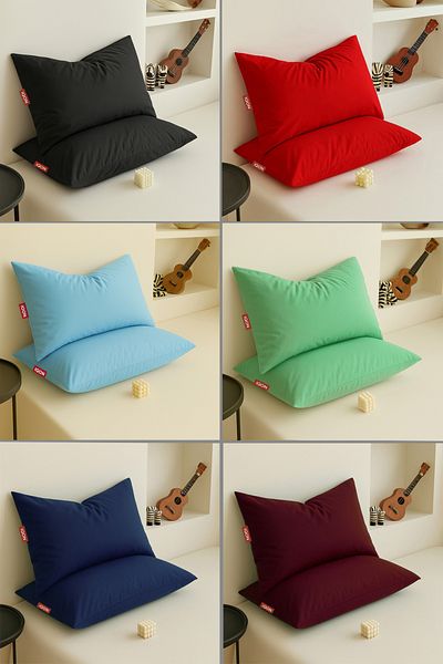 İQON Pillow Case 12 Pieces |   Black |   Red |   Turquoise |   Green |   Navy Blue |   Burgundy |