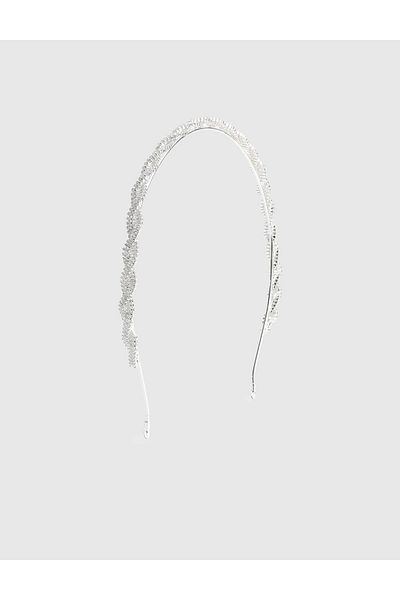 İLVİ Mairead Silver Color Women's Crown