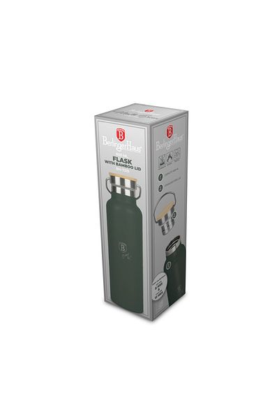 Berlinger Haus Termos cu pereți dubli din oțel inoxidabil 0,6 l Colecția Matte Green
