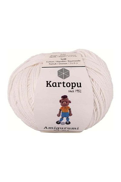 Kartopu خيوط الحياكة كارتوبو K011 أميجورومي – 50 جرام، 165 متر