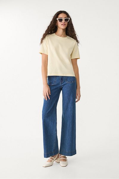 Stradivarius Basic heavy weight regular fit T-shirt