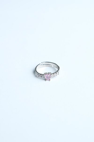 Jack Ferrero Zircon Stone Women's Ring (Adjustable)