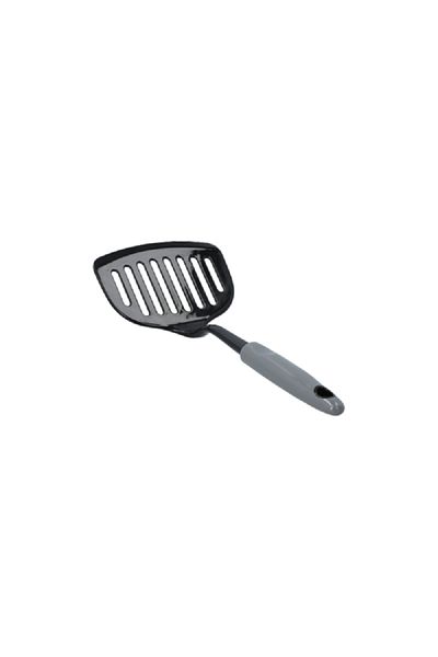 Chef Craft Select Nylon Handle Elegant Design Jumbo Turner Black and Grey