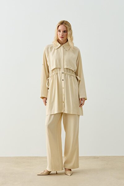 Hilay بدلة ستيلا جديدة مع بنطلون بيج