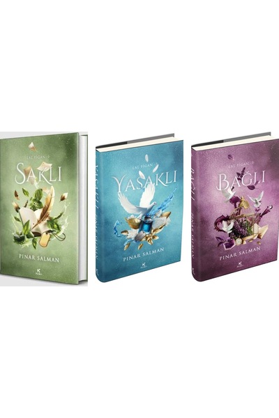 Pukka yayınları SAKLI-YASAKLI-BAĞLI ÜÇLÜ CİLTLİ SET—PINAR SALMAN
