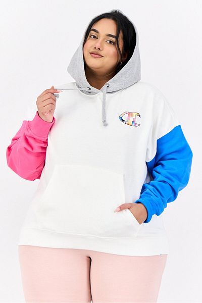 Champion Women Loose Fit Long Sleeve Outdoor Hoodie, Multicolor