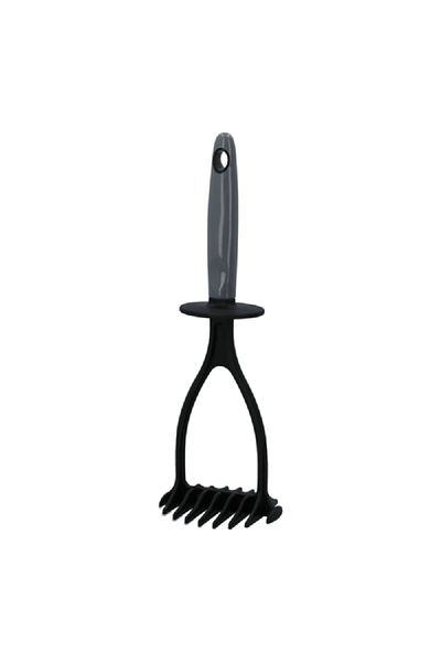 Chef Craft Select Nylon Sturdy Masher Black and Grey 11inch