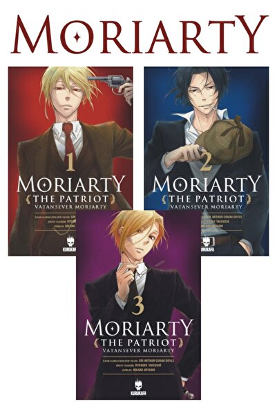 Genel Markalar Moriarty The Patriot - Vatansever Moriarty 1-2-3 Manga Seti