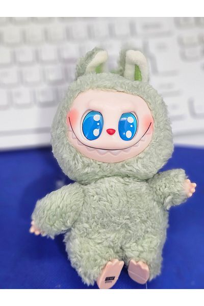 Meyra Accessories Labubu Plush Keychain Bag Ornament Cute Plush Toy 17cm