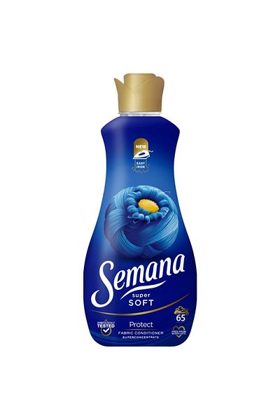 Semana WEEK SUPER SOFT FABRIC CONDITIONER 1.3L PROTECT 65 WASHES