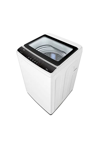 TCL TCL F Series Top Load Washing Machine Hot & Cold Black & White 8kg F708TLW