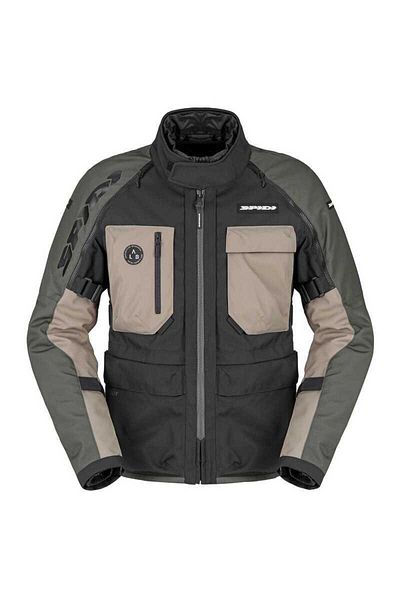 Spidi Crossmaster 2 H2Out Jacket Black Khaki
