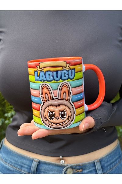 mug shop Labubu Quality Porcelain Name Writable Premium Gift Printed Mug Cup Birthday Gift