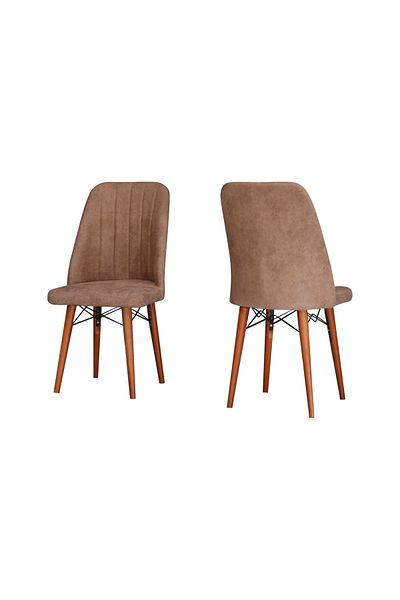 Casafun CafeFun chair, special for cafe, restaurant and HORECA terraces, kitchen, WALNUT wooden legs