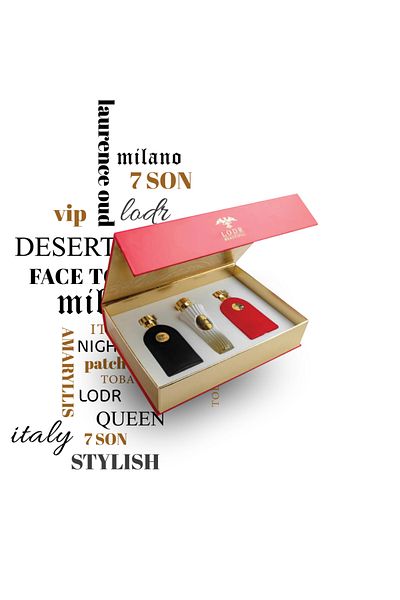 LODR Lauder Beautiful Red Perfume Set