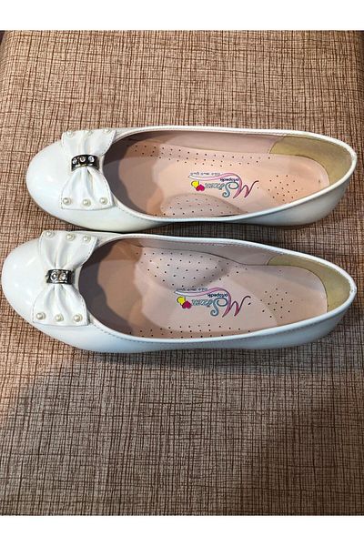 eylül ortopedi Girl's Bow Ballerina Shoes