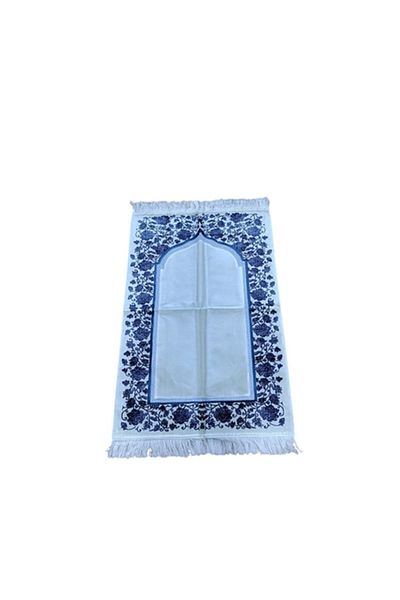 SLİCO Arenno Elegant Pattern High Quality Velvet Prayer Mat