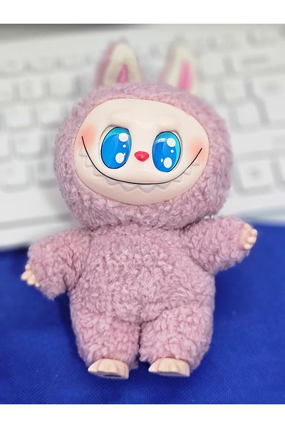 Meyra Accessories Labubu Plush Keychain Bag Ornament Cute Plush Toy 17cm