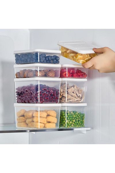 SELKA HOME Selka Nora 4 Pieces 0.5 Lt and 4 Pieces Deep 1 Lt. Set