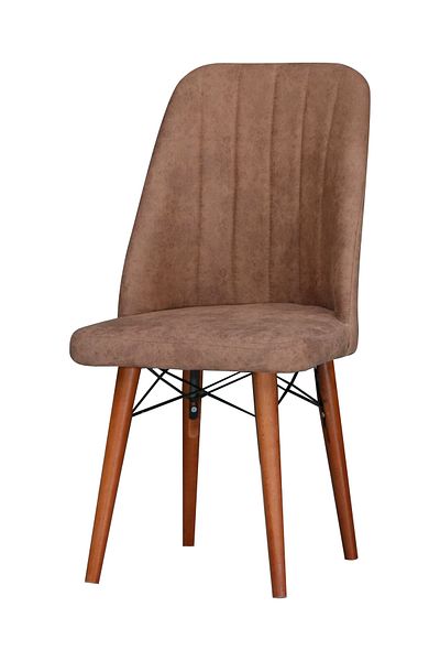 Casafun CafeFun chair, special for cafe, restaurant and HORECA terraces, kitchen, WALNUT wooden legs