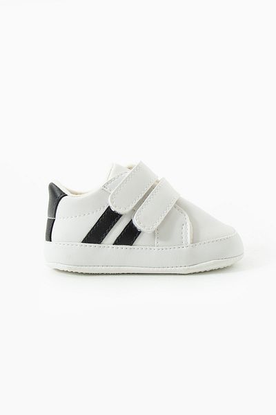 yummy kids First Step Velcro Strip Detailed Comfortable Non-Slip Sole Baby Shoes Booties