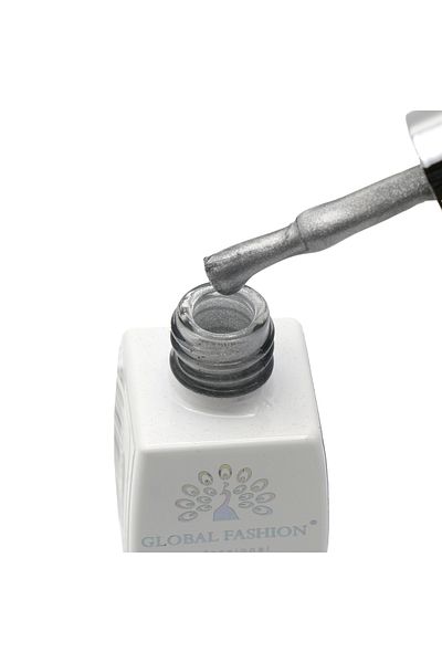 global fashion Oja semipermanenta, Snow White, 3D Cat Eye, Global Fashion 8ml, 24