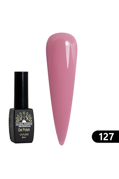 global fashion Oja semipermanenta BLACK ELITE, Global Fashion 8 ml, 127